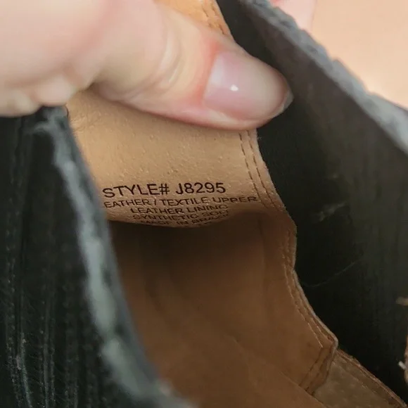 Madewell Chealsea black ankle boots sz 8 - Picture 5 of 5